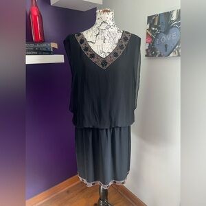 7 for $30 SL Fashions Sleeveless Black Dress